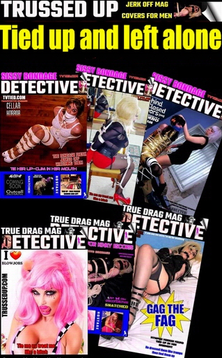 tied up and left women kidnapped tied up abduction bondage wank mag magazine covers true drag mag